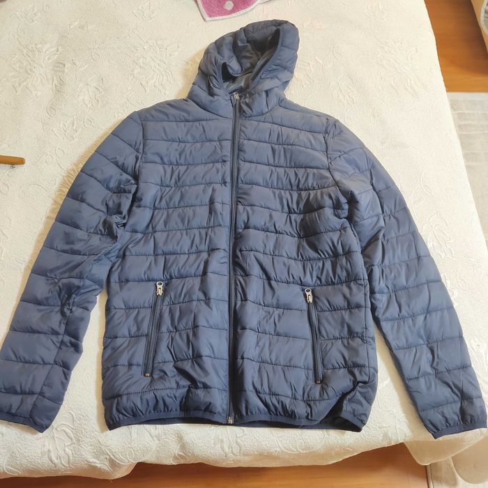 Тъмно синьо мъжко яке