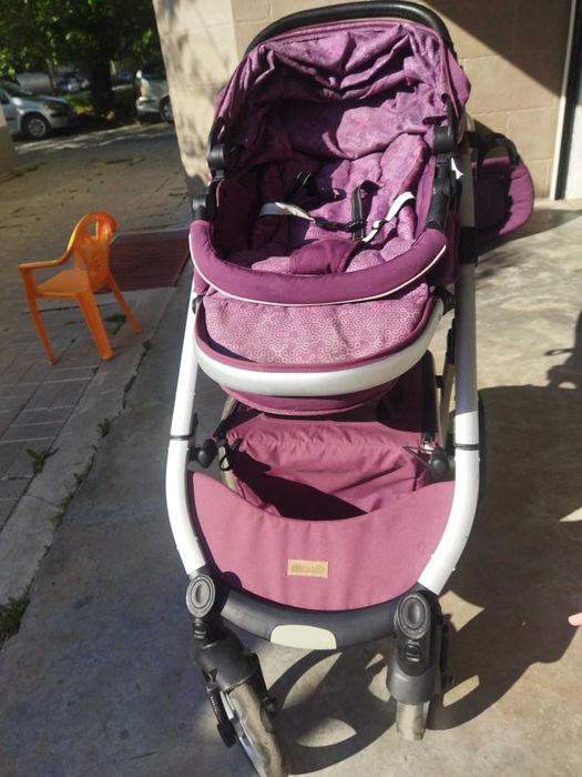 Детска количка CHIPOLINO Комбинирана количка 2в1 UP&DOWN