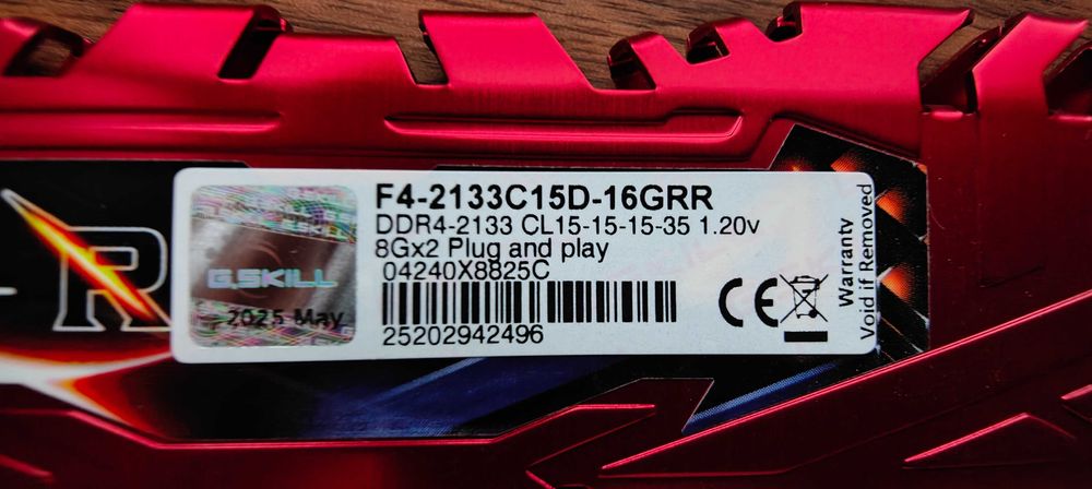 РАМ Памет RAM G.Skill DDR4 2 × 8