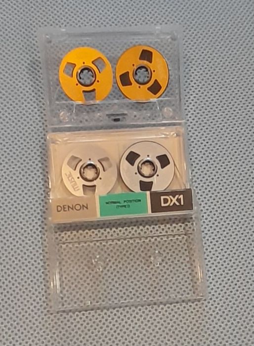 Аудио Касети с алум. магнетофонни ролки - НОВИ