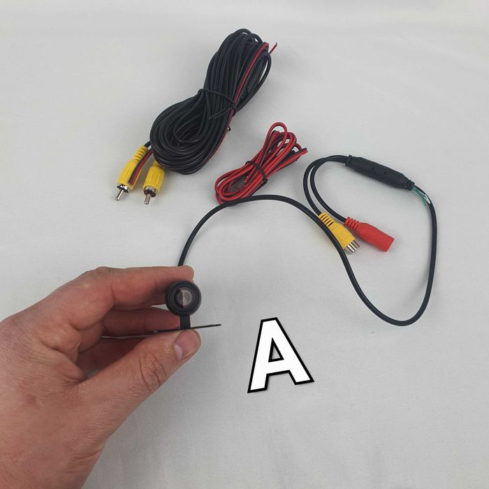 Camera Video Marsarier+Cablurile RCA Pt Navigatie Android-Display-Auto