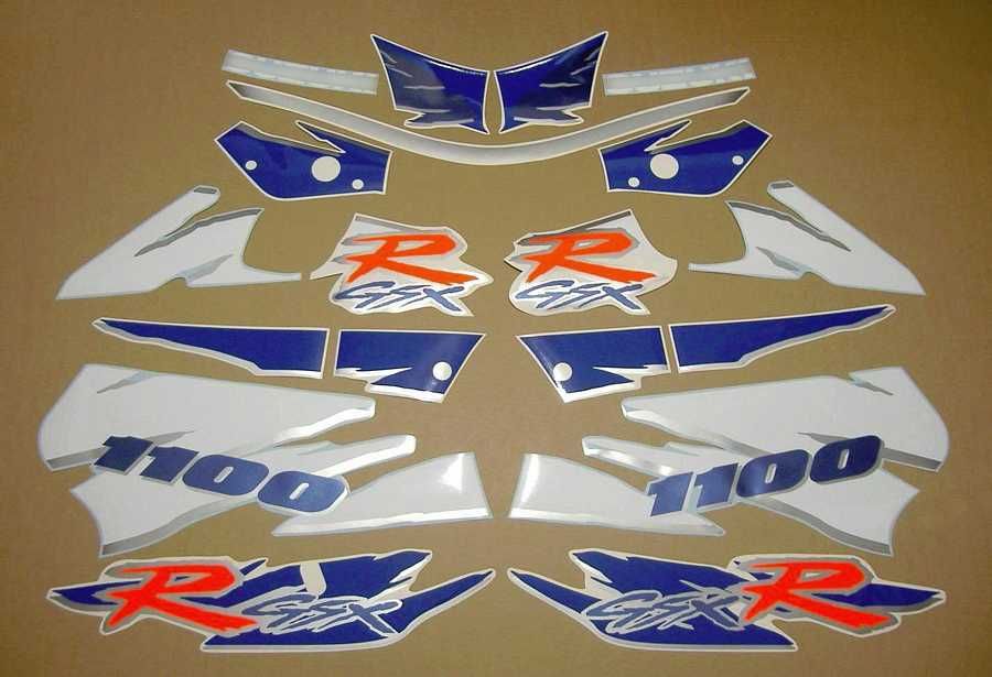 Стикери Сузуки 1100 GSXR 1992-1995г. Suzuki ГСXР графики 1100W лепенки