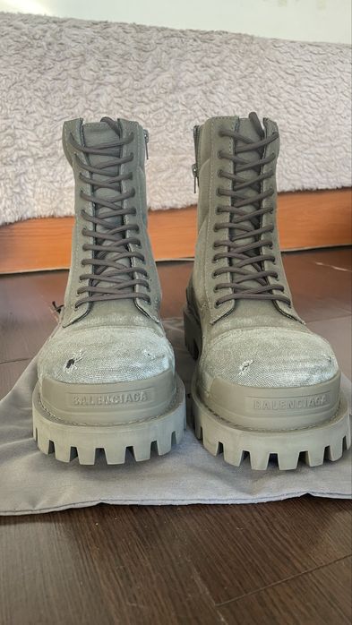 balenciaga striker boots