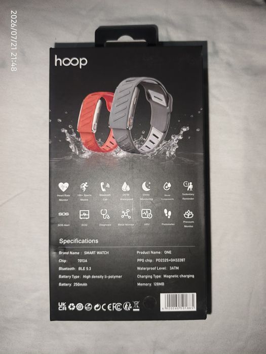 Smart Hoop One braslet sotiladi narxini kelishamiz