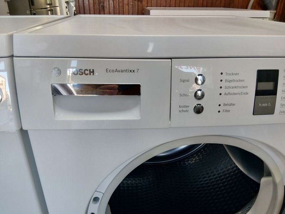 Комплект пералня и сушилня с термопомпа Бош Bosch Avantixx 7  с две години гаранция!