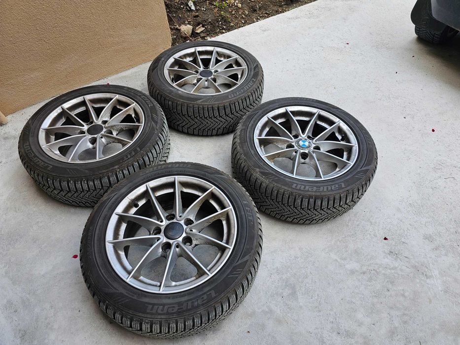 Anvelope de Iarna + Jante aliaj 205/55 R16 BMW E46 E90 E91 E81 E87 F20