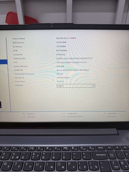 Lenovo ideapad slim3