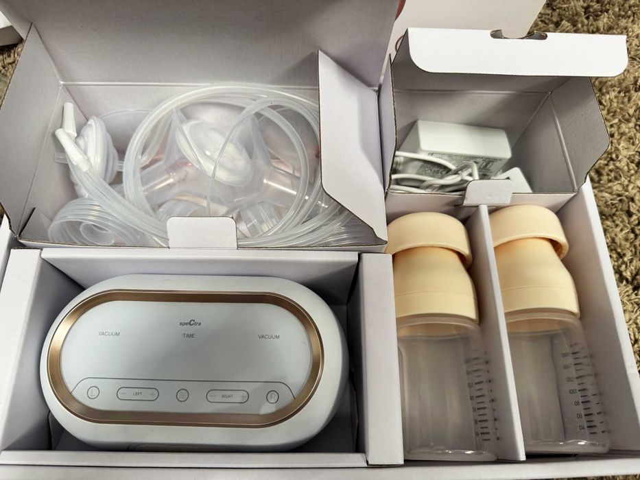 Pompa de san electrica premium Spectra Dual Compact, Alb - garantie