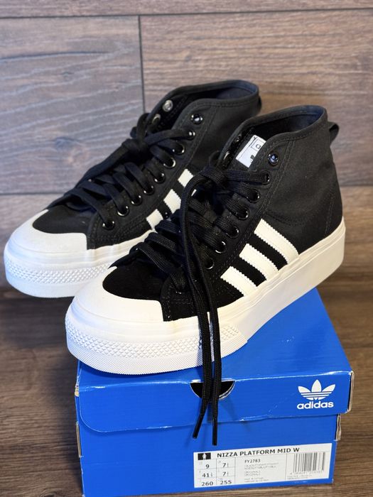 Маратонки Adidas Nizza Platform Mid W