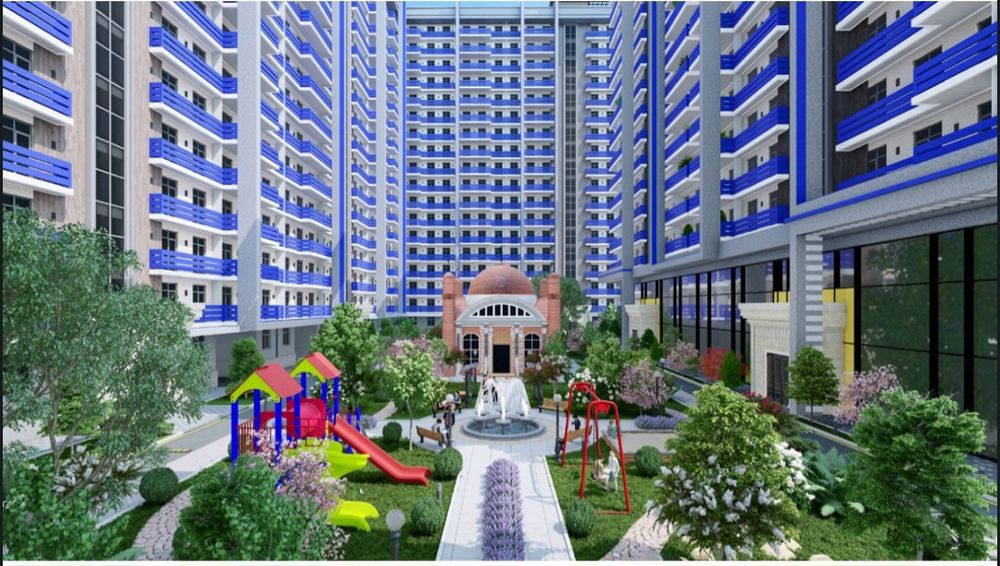 Хон-Сарой ЖК Ocean, дом готов, серый ремонт.