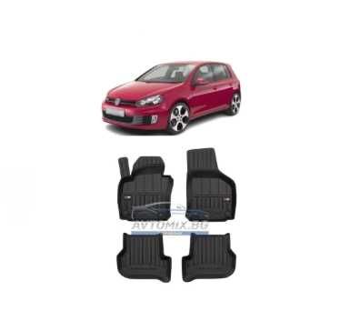 Гумени стелки зa VW Golf 6 2008-2013 г, ProLine 3D