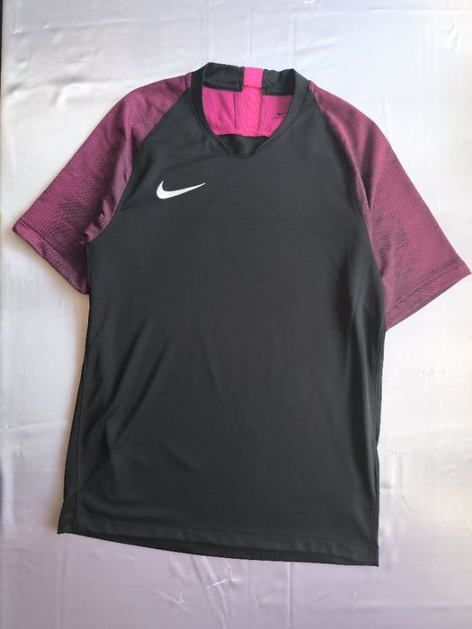 Tricou Nike Dri-FIT original damă, mărimea S – negru cu mov, pentru sport/fitness