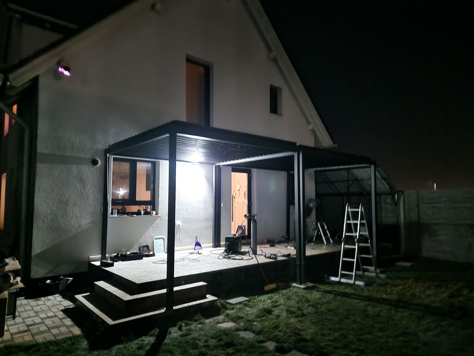 Montaj pergole terase