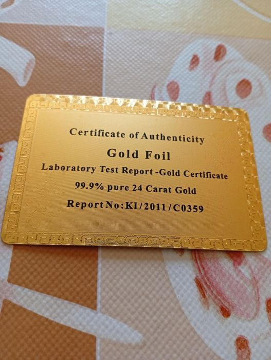 Cărți de Joc Aur 24K Regina Elisabeta - Cutie Lux + Certificat