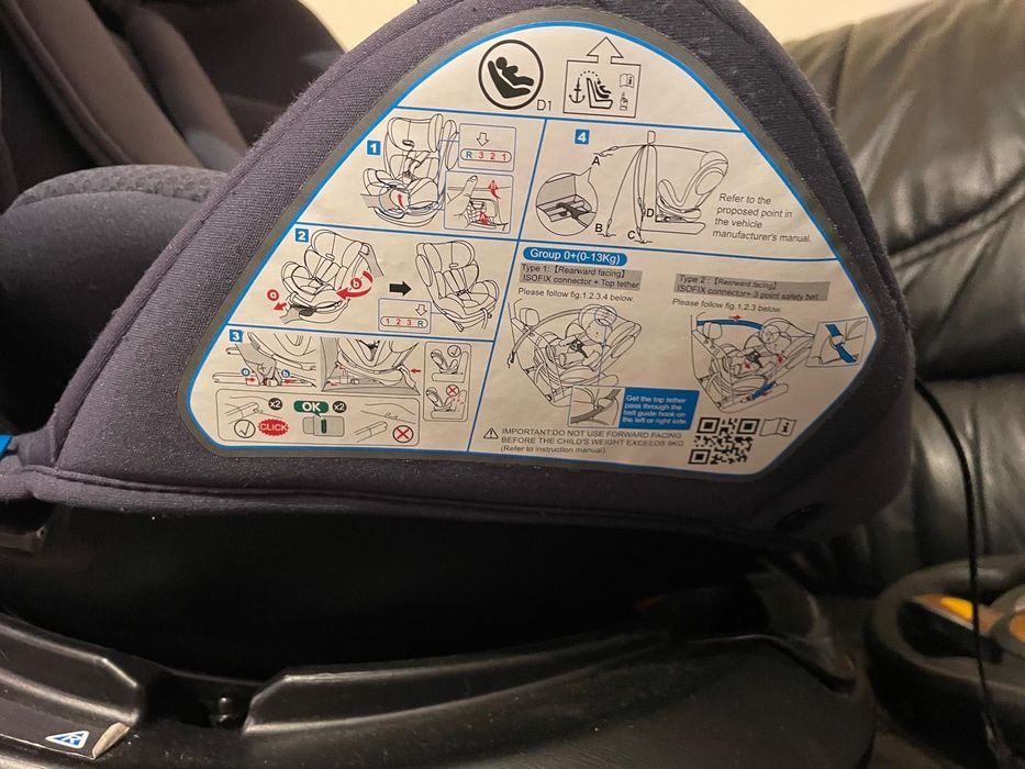 Chicco - Scaun auto rotativ cu isofix Unico Plus, 0+/1/2/3