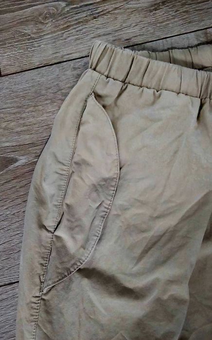 Pantaloni Karl Kani Cargo/Parachute  crem  kaki - Mărimea S