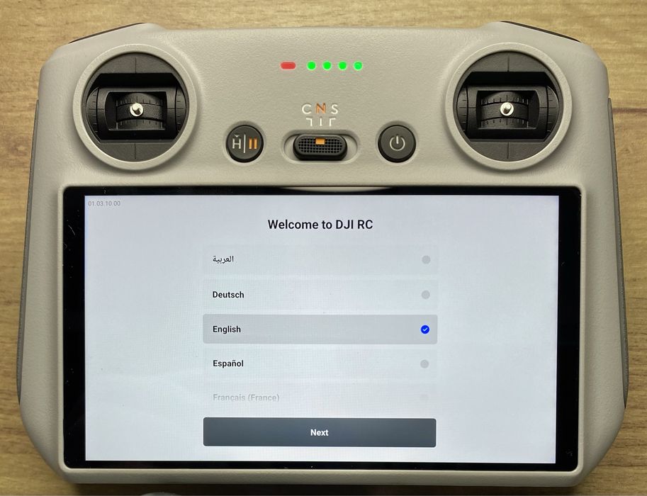 DJI RC telecomandă nouă cu accesorii și folie de protecție