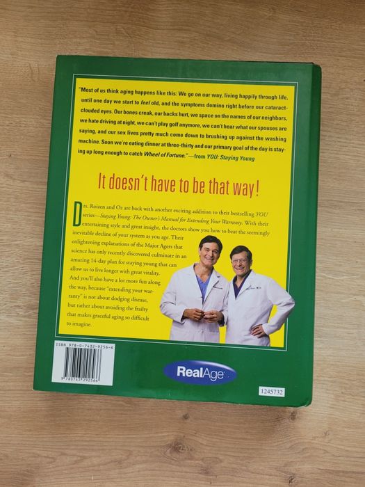 Carte "YOU - Staying young" - dr. Oz & dr. Roizen