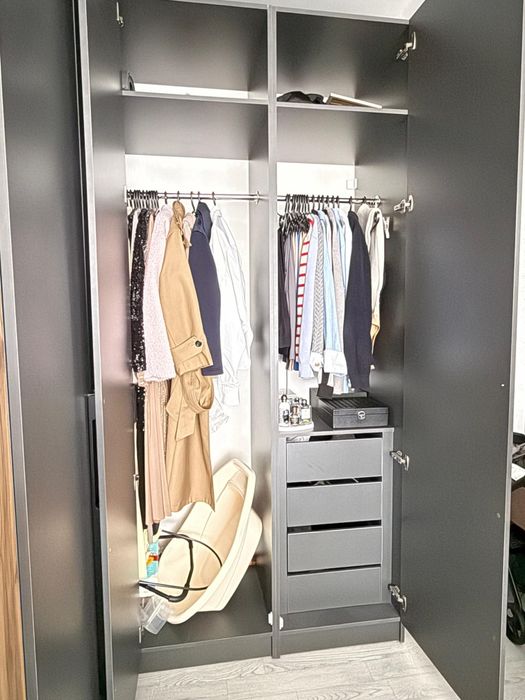 Угловой шкаф с тумбой