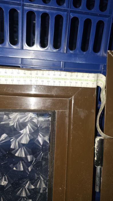 Vand ferestre aluminiu cu geam termopan diverse dimensiuni