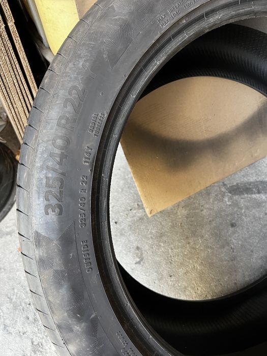 4 anvelope vara 325/40/22 + 285/45/22 , Continental , Mercedes GLS , 5.8-6.8 mm