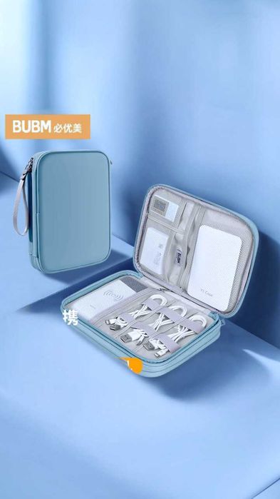 BUBM cтильный органайзер из мягкой искусственной кожи для аксессуаров.