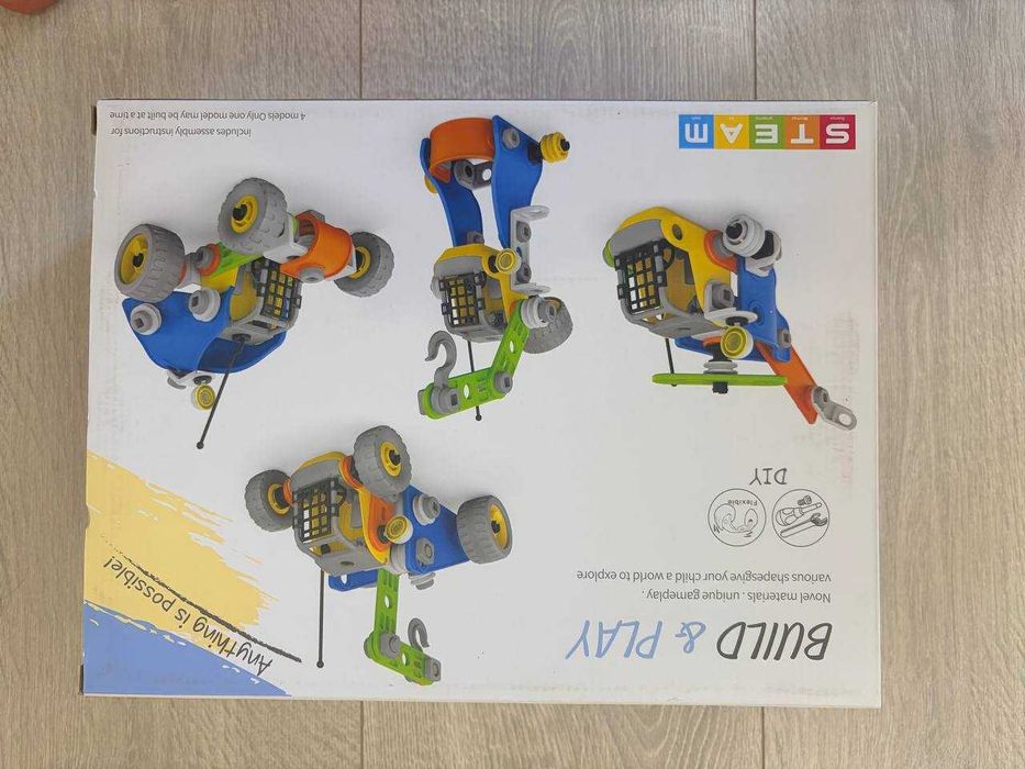 Конструктор Build & Play 4 в 1 – 81 деталь