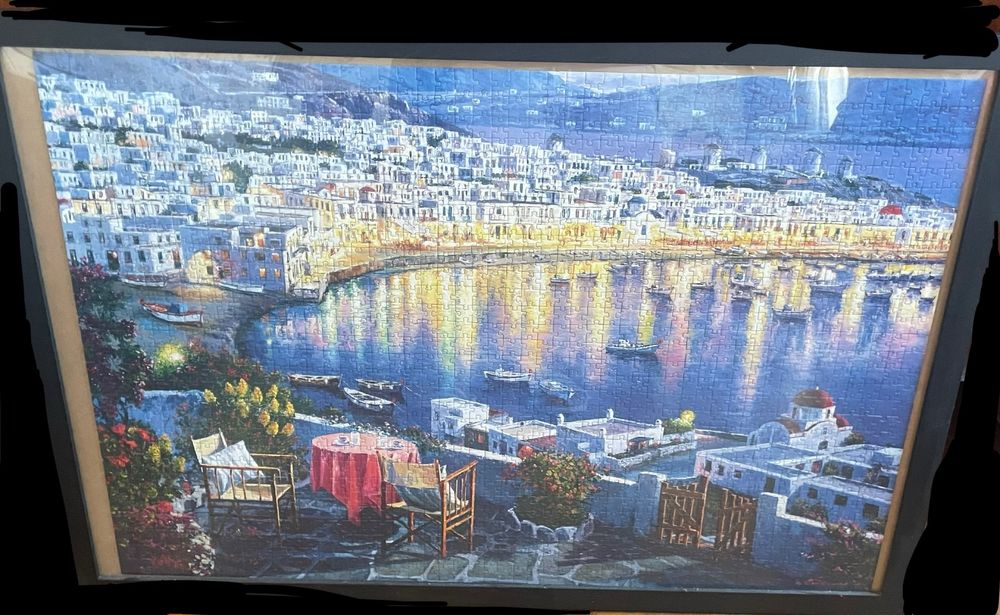 Пъзели в рамка.