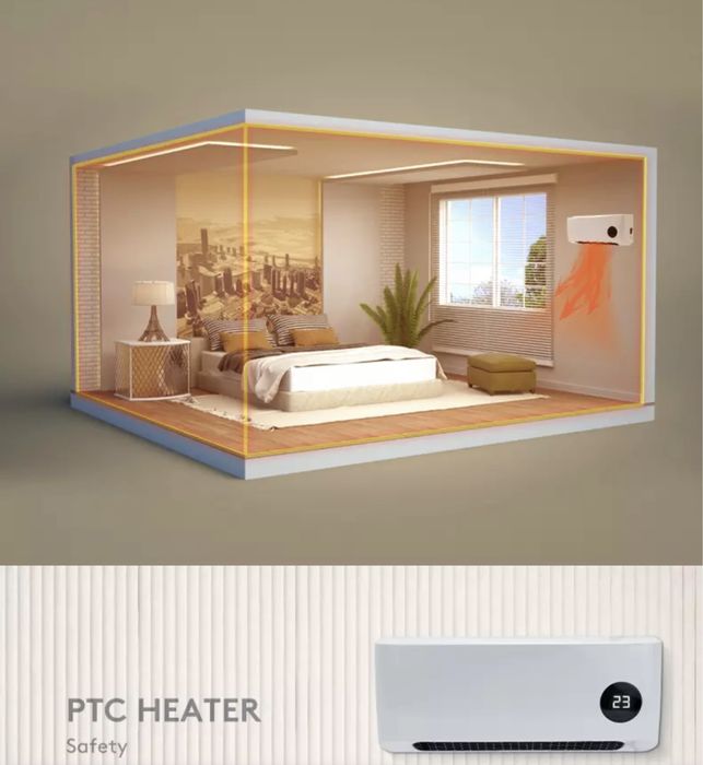 большой настенный обогреватель