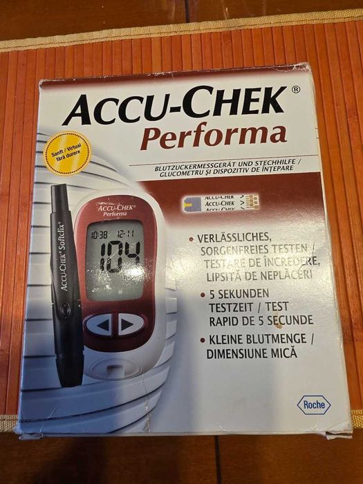 Глюкомер ACCU-CHECK в  много добро състояние
