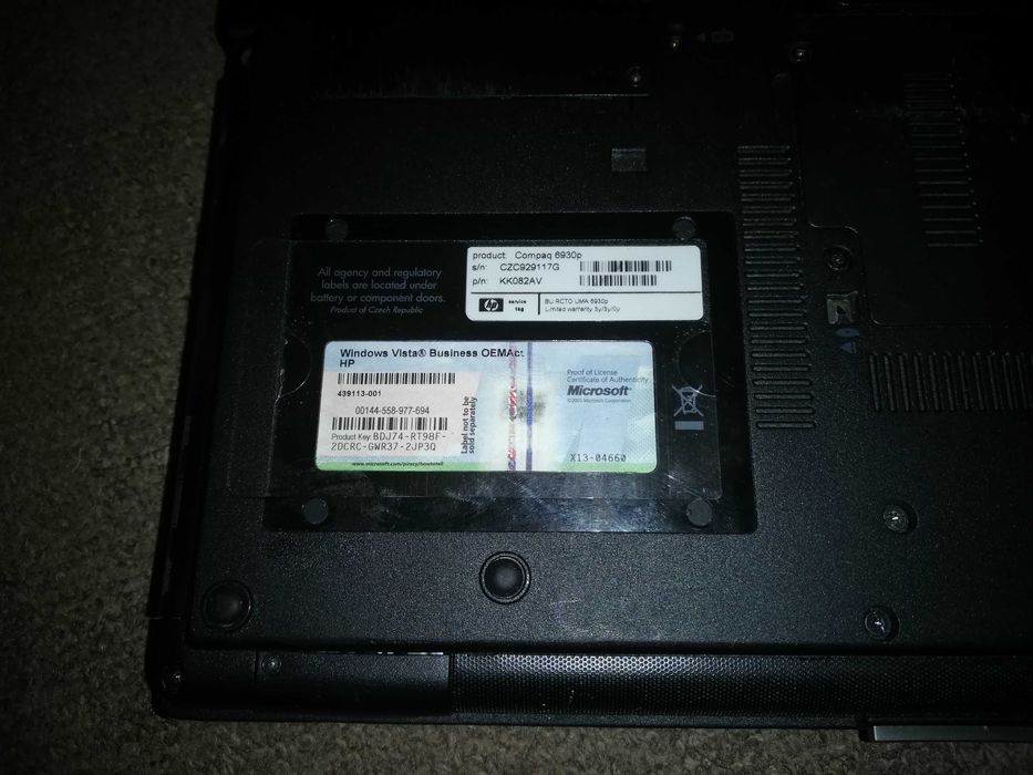 Laptop Hp EliteBook6930P