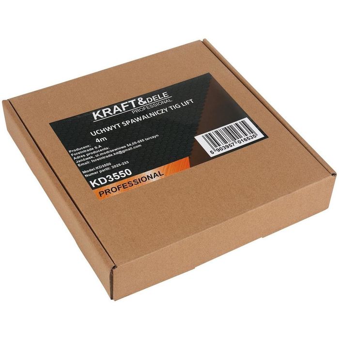Cablu pentru sudura, TIG LIFT, lungime 4 metri, Kraft