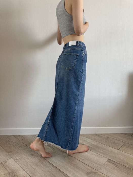 Джинсовая юбка Stradivarius