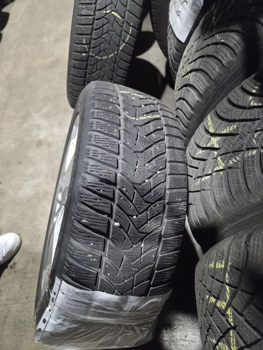 Set 4 jante aliaj RIAL Kodiak R17 5x112 cu anvelope