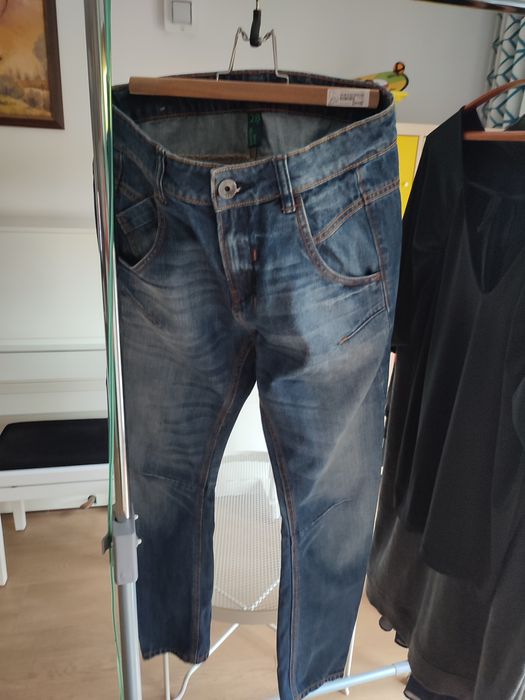 Blugi / jeans boyfriend Benetton marimea 28 M