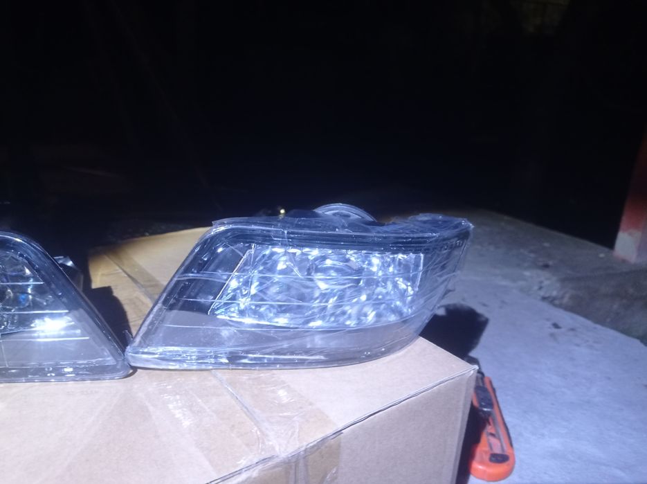 Чайзер 100 рестайлинг туманки в бампер, chaser 100