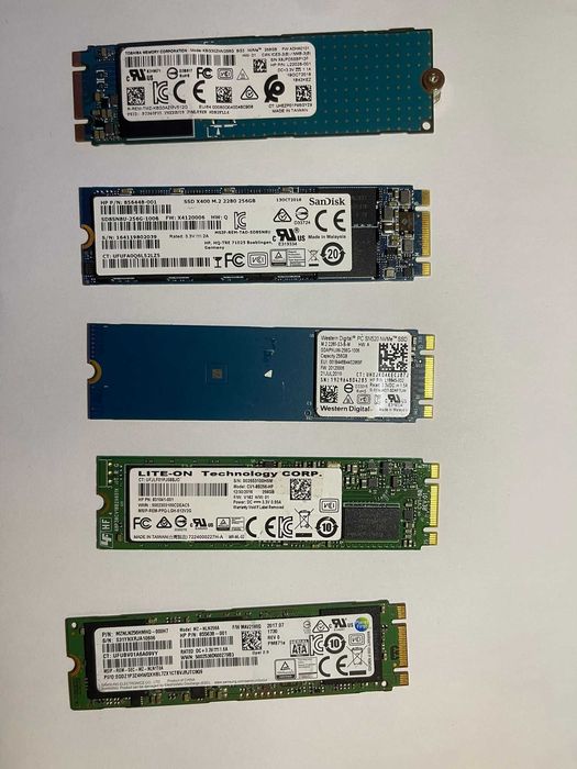 Ssd NVMe/M2Sata/2.5"sata 128/256/500tb/1TB Samsung,Micron,Sandisk,WD