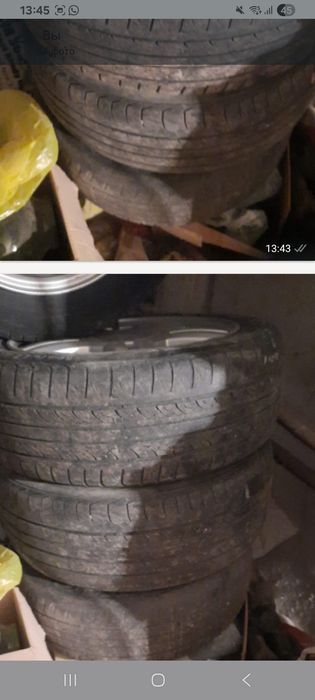 Титан диски с резинами