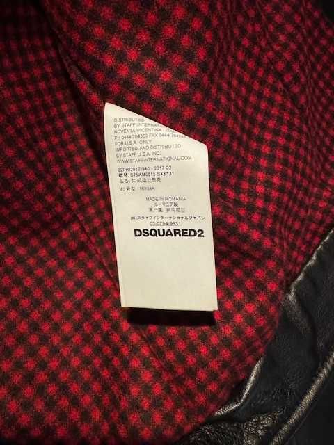 vand geaca piele Dsquared2 originala de dama