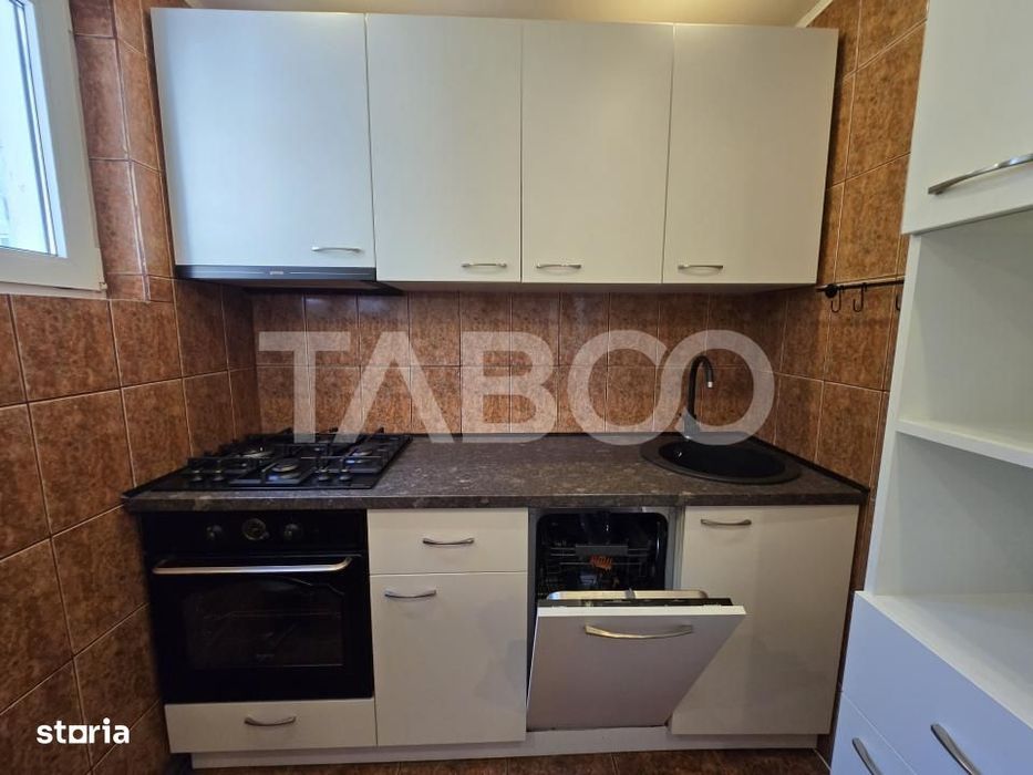 Apartament 3 camere de inchiriat 46 mp zona Tiglari Sibiu