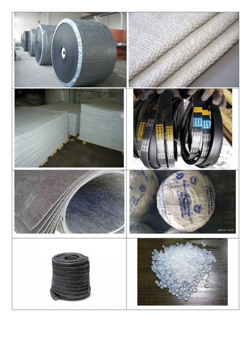 Рукава, резина-лента, набивка-картон-паронит, Силикагель-Цеолит,Ремень