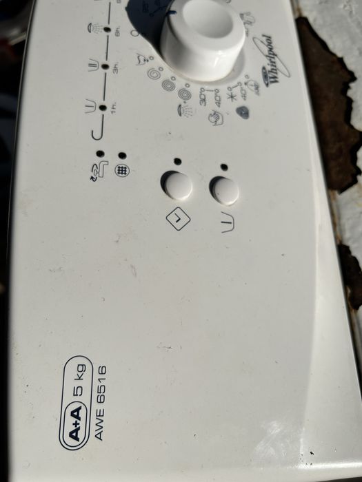 Motor, curea si placa de baza masina de spalat rufe Whirlpool AWE 6516