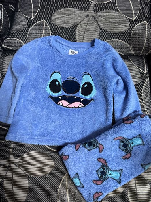 Топли детски пижамки на Стич и МикиМаус, Мече