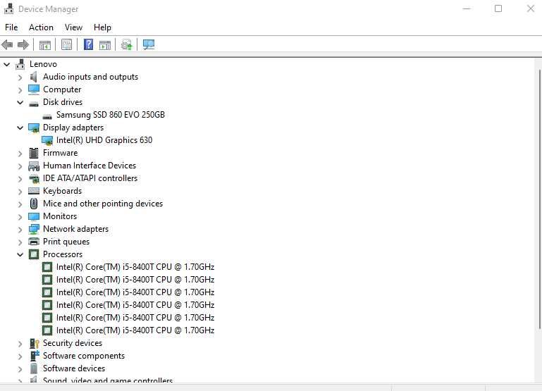 Mini Компютър Lenovo i5