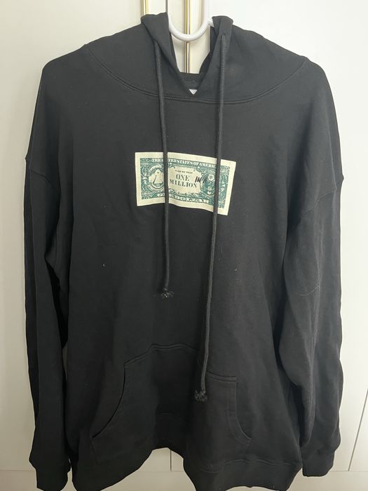 vetements dollar hoodie