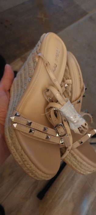 Sandale pantofi dama platforma nr 37 UK