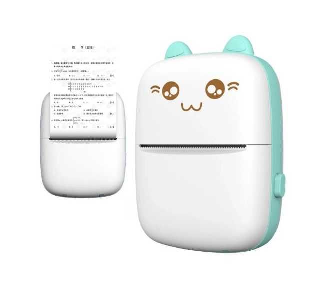 Разпродажба -60%! Преносим мини термопринтер, детски принтер