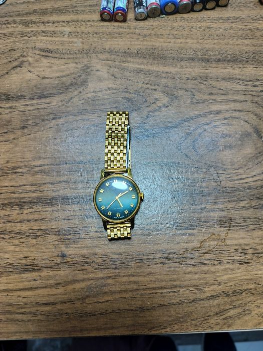 Часы СССР позолота