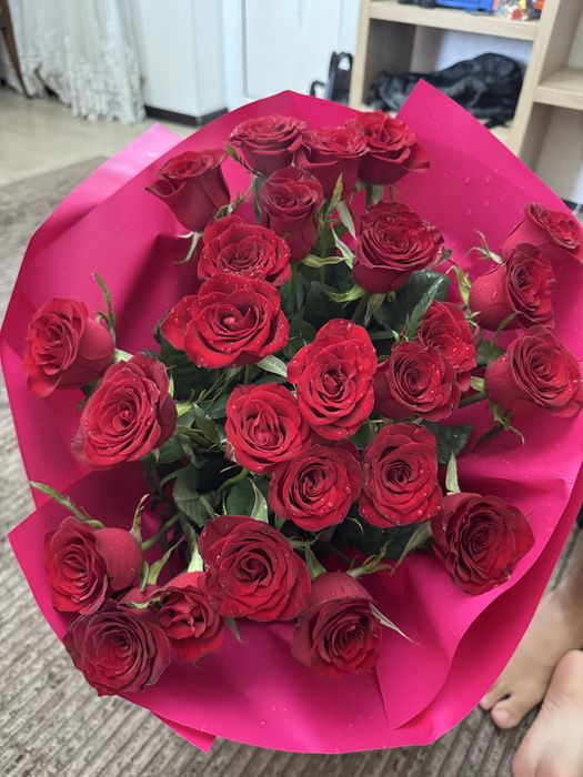 Розы свежие красивые