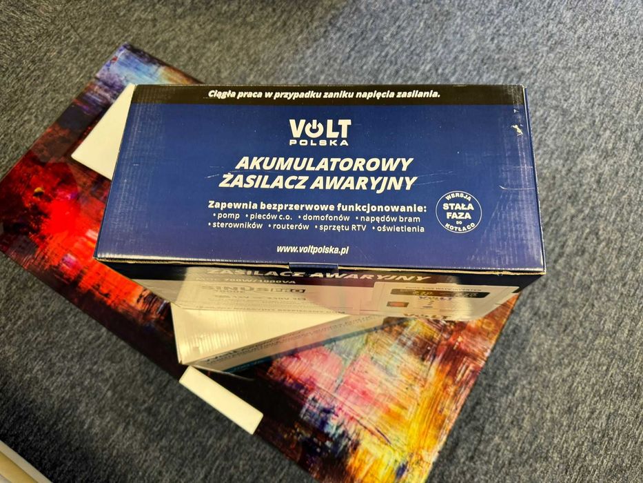 UPS VOLT Polska SInus PRO 1000VA 700W/centrala termica baterie externa